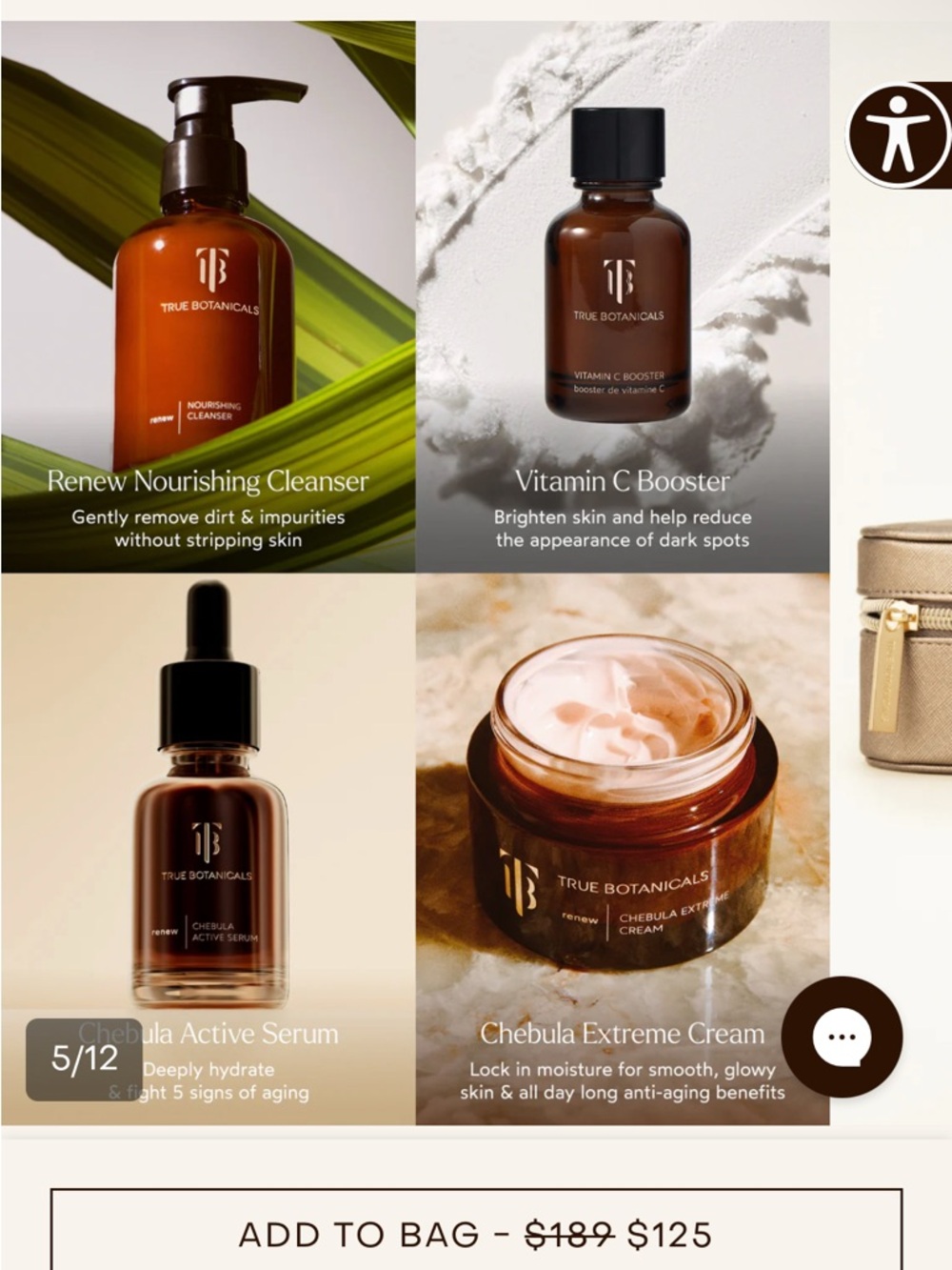 True Botanicals- Age Defying Power of Chebula Kit